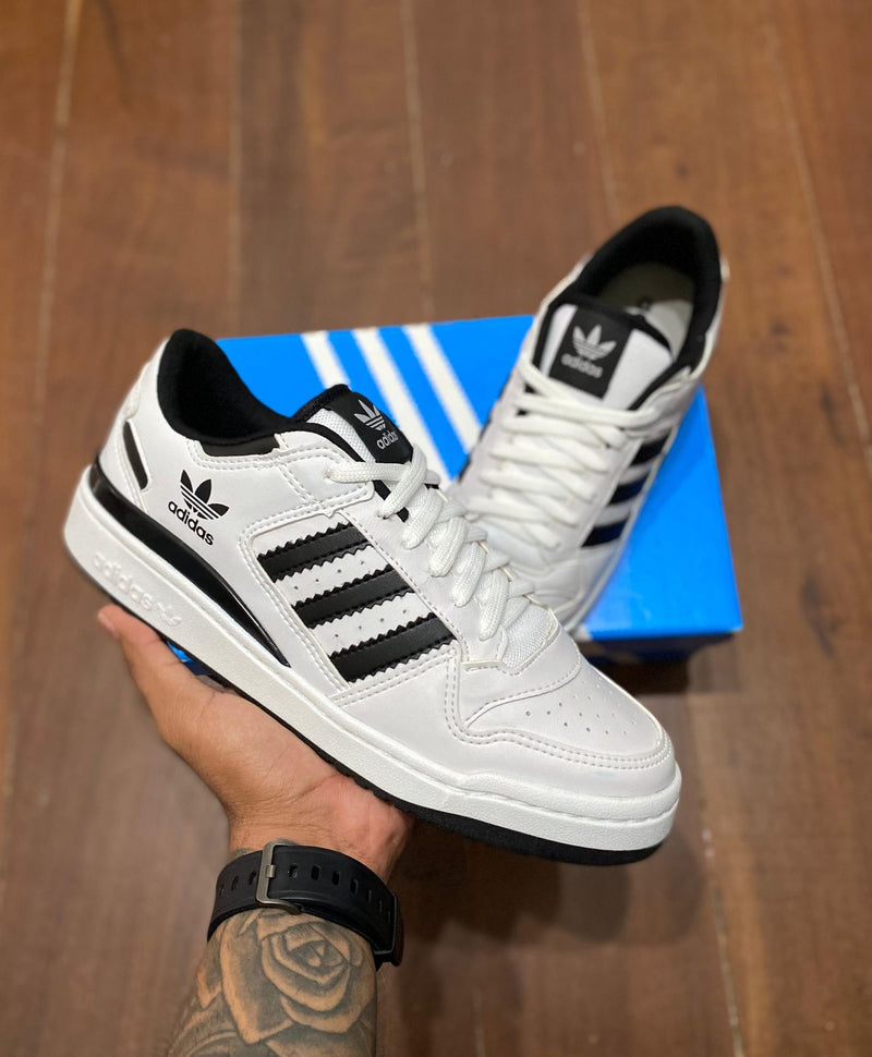 TÊNIS ADIDAS FORUM BRANCO PRETO