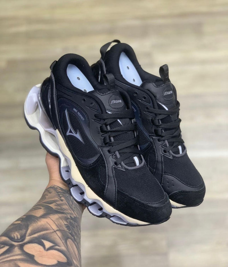 TÊNIS MIZUNO LS PRETO E CINZA